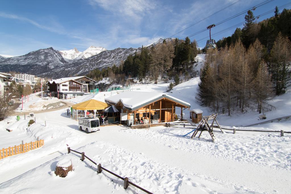 Ferienwohnung Mischi 5 Saas-Fee Exterior foto